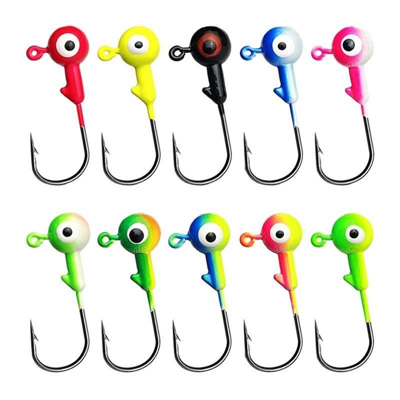 14 GRAM Colors Jig Hook Jig head Fishing Hooks Colorful Lead Head Hook (1 PCS )