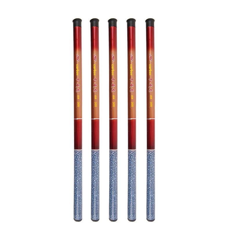 2.4m (8 FT )Retractable Fishing Rod Composite Freshwater Handle for River Lake Stream Fishing Made Glass Fiberglass Material