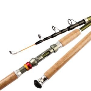 Sea Fishing Rod (10FT) Glass Fiber Pod Carp Fishing Rod Telescopic