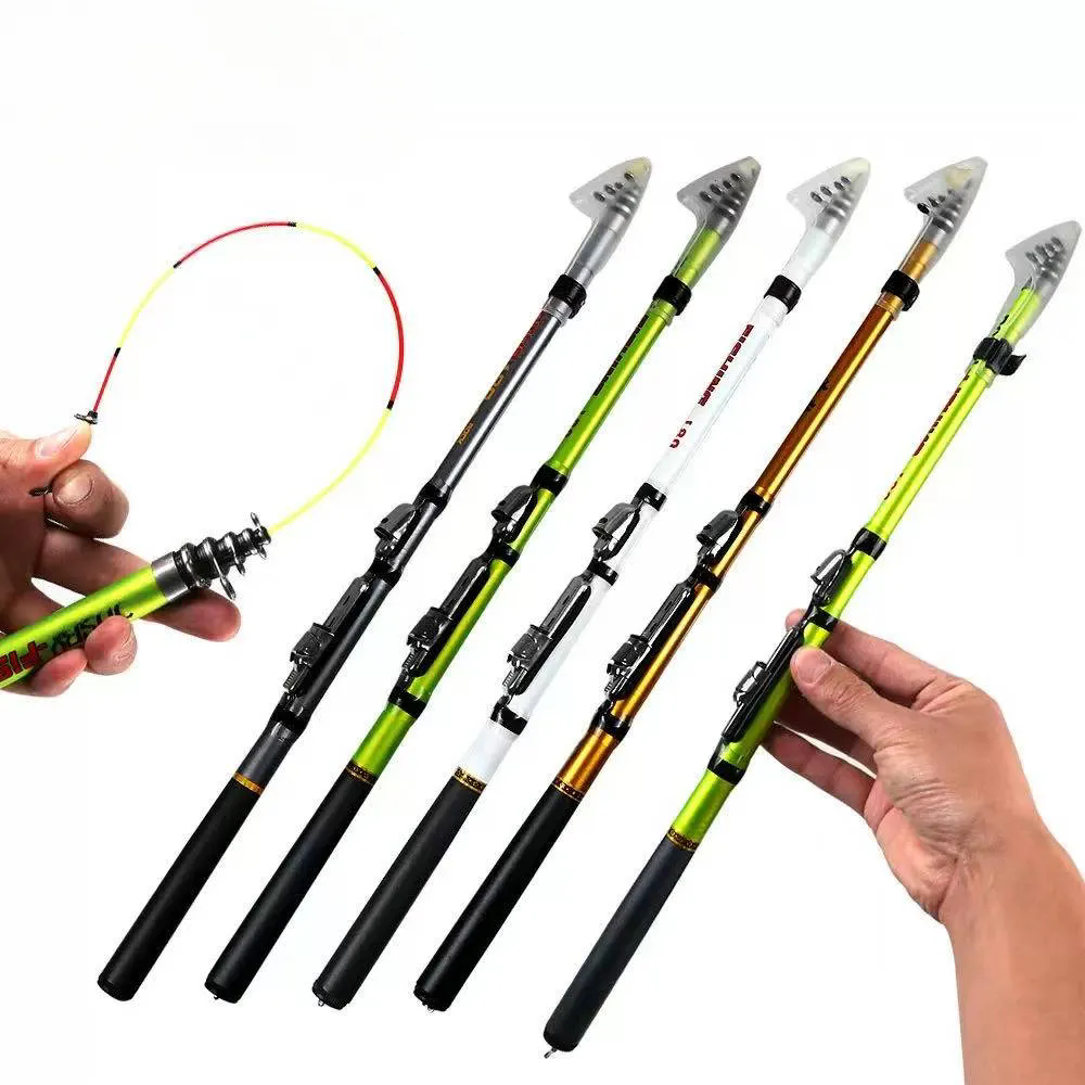 FISHING ROD ( 8FT )TELESCOPIC ULTRA LIGHT