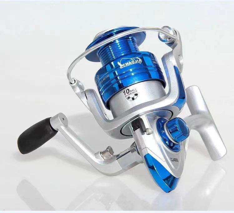 Best Selling High Speed Ultra Light (QS 6000) Telescopic Reel Set and Fresh Water Metal Fishing Rod Fishing Line Wheel