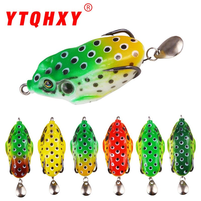 Soft Baits Frog 6cm/13g Top Water Fishing Lure SOFTBAIT Artificial Bait
