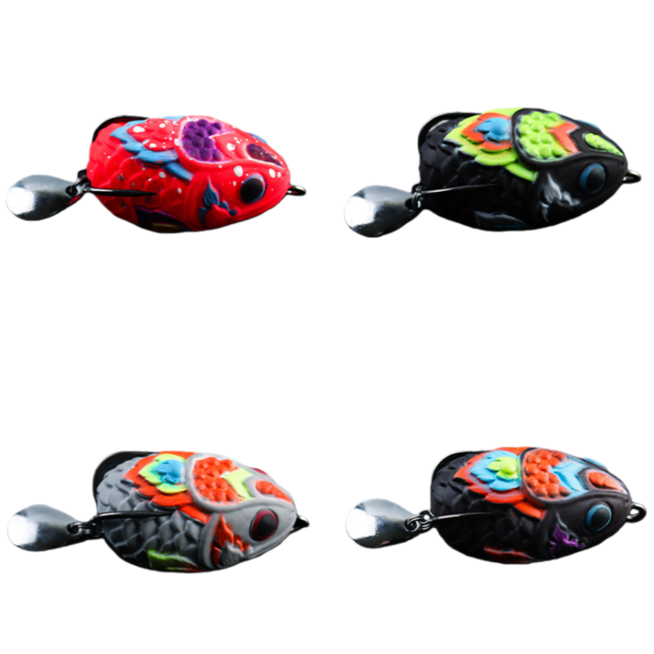 7g10g Thai Style Frog Lure Latex Soft Bait Topwater Frog Artificial Bait With Hook Spinner Blade Special for Snakehead - Image 2